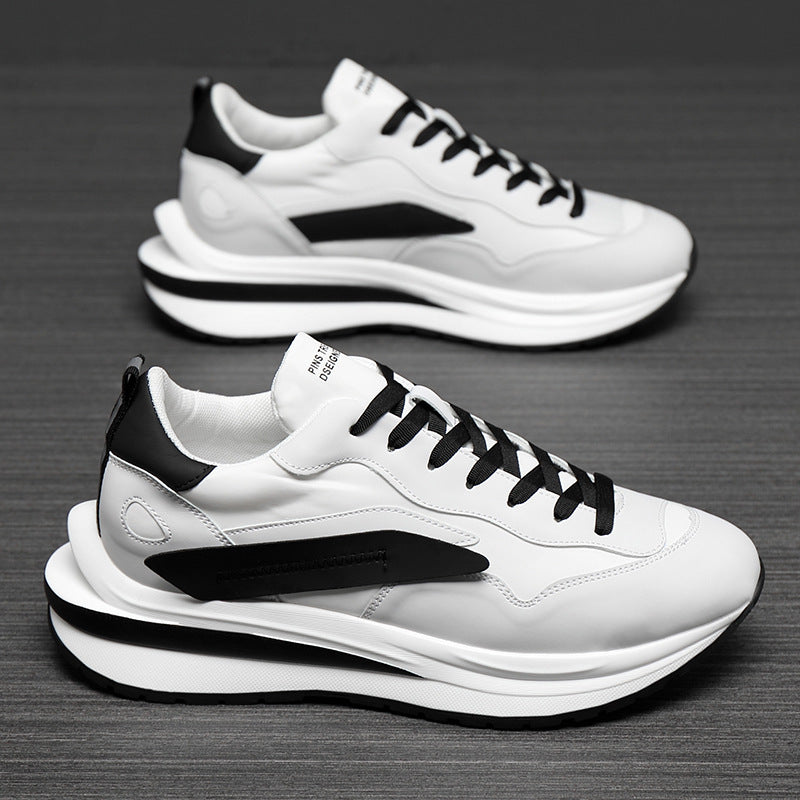 Men's Extra Large Size Breathable White Summer Casual Shoes