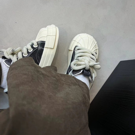 The Bottom Black White Board Ugly Cute Sneakers