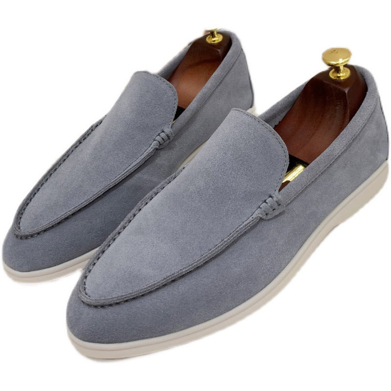 Women's & Men's High Genuine Doug Slip-on Sheepskin Flat Large Women's Fashion Shoes
