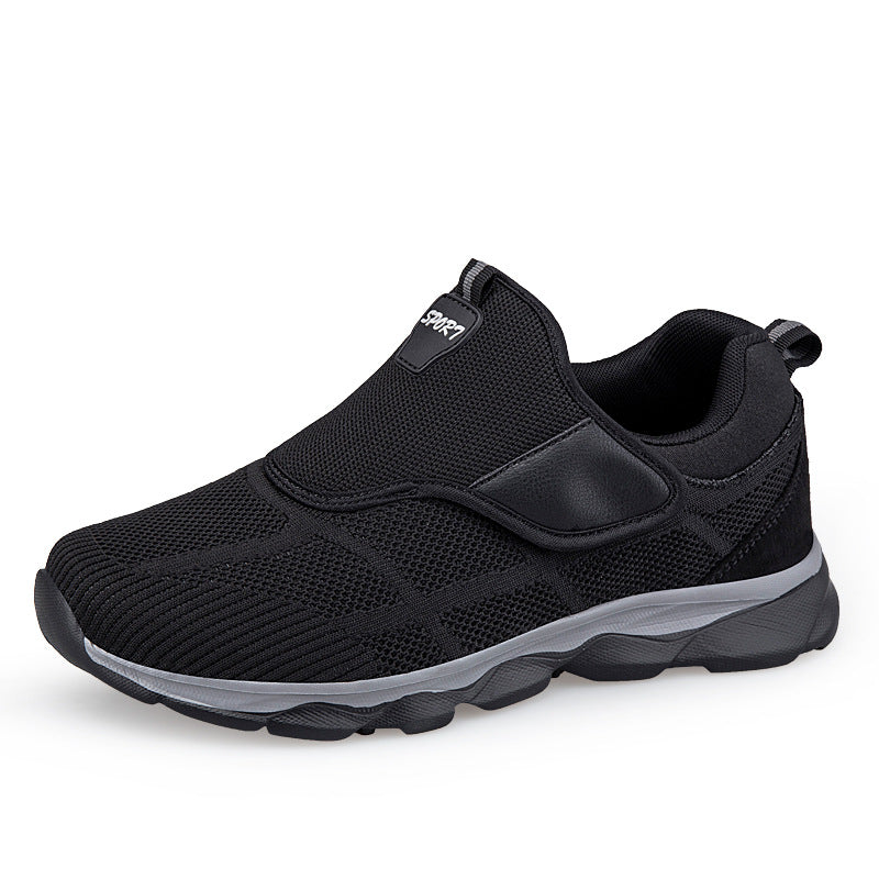 Women's & Men's Bottom Lightweight Comfortable Mesh Breathable Velcro Casual Shoes