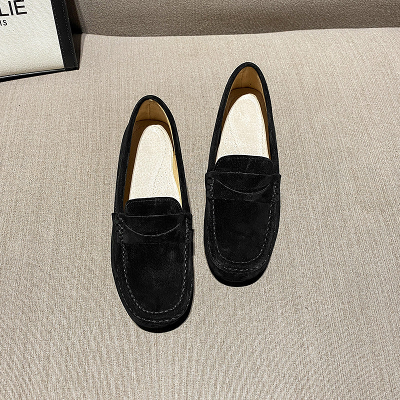 Women's With Hidden Genuine Wedge Slip-on Lofter Men's Shoes