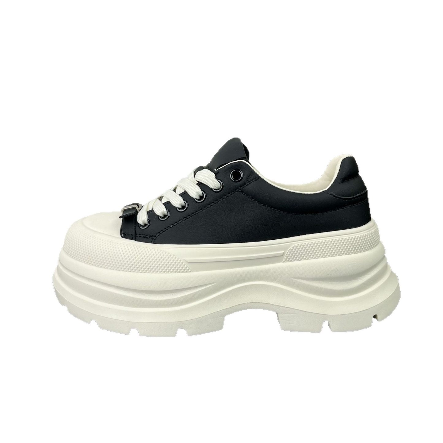 Women's Increasing Korean Style Platform Lace Up Women's Casual Shoes