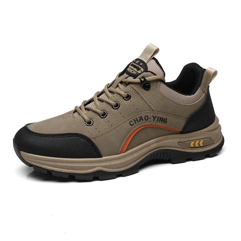 Men's Single Cotton Hiking Labor Protection Waterproof Casual Shoes