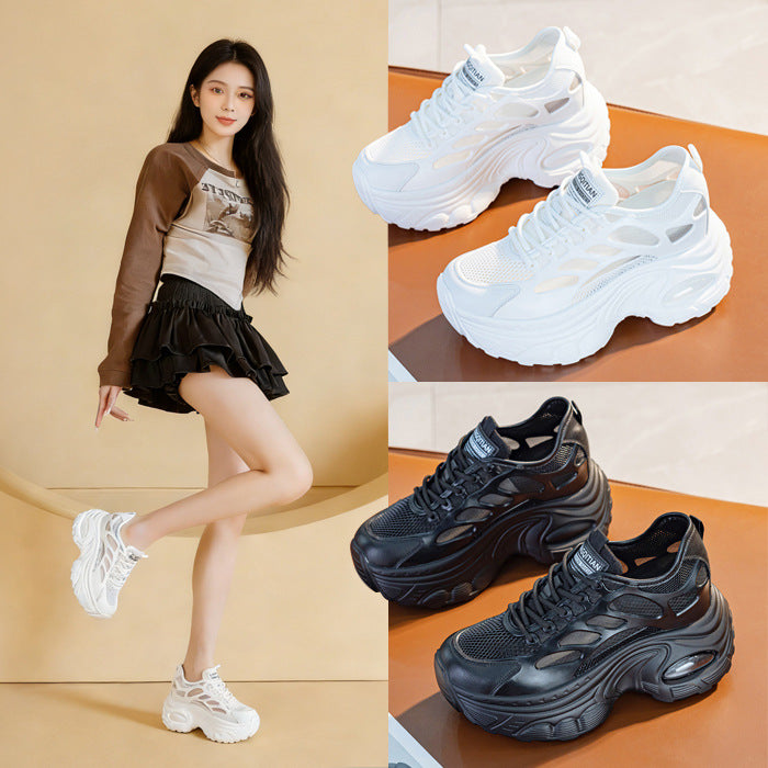 Women's Dad Spring Sports Height Increasing Insole Mesh Surface Sandals