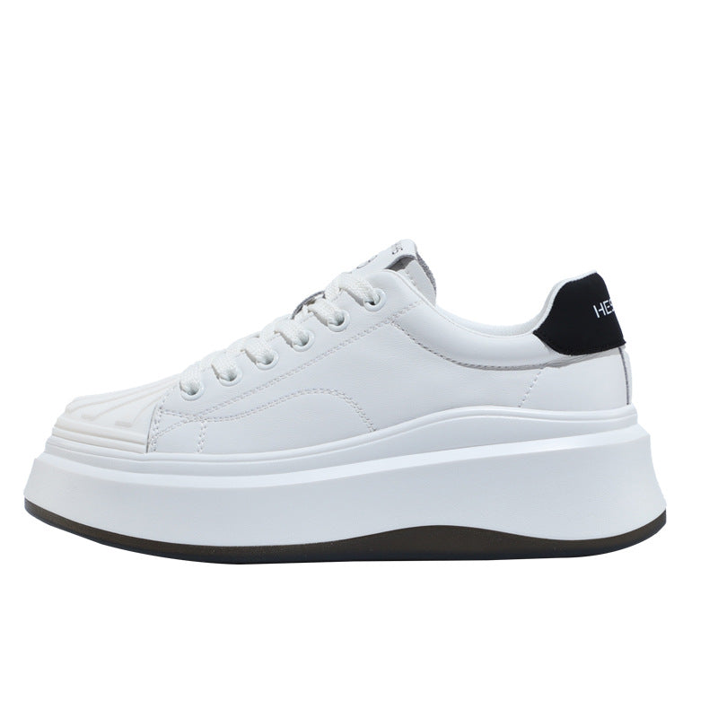 Women's Bread Korean Style Big Head Autumn Platform Sneakers