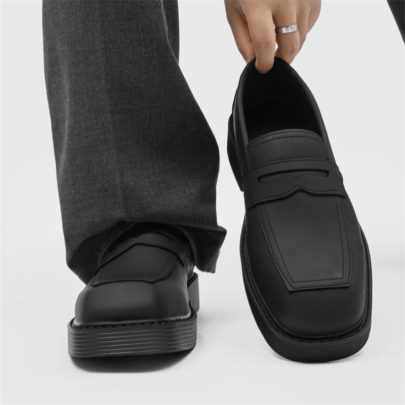 Men's Penny Business Formal Wear Square Toe Men's Casual Shoes