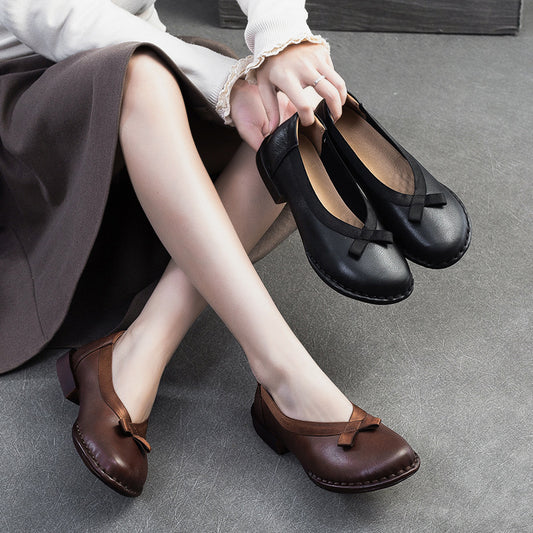 Shu National Style Comfortable Flat Mom Single Fashion Fashionable Women's Casual Shoes