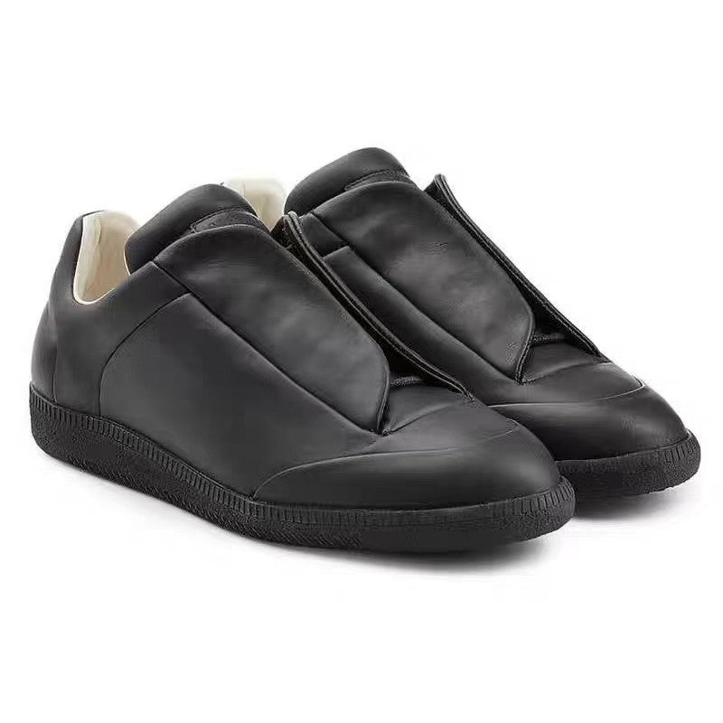 Women's & Men's Autumn Flat Magic Stick Fashionable German Leather Shoes