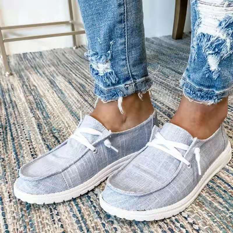 Women's Plus Size Pumps Autumn Flat Four Casual Shoes