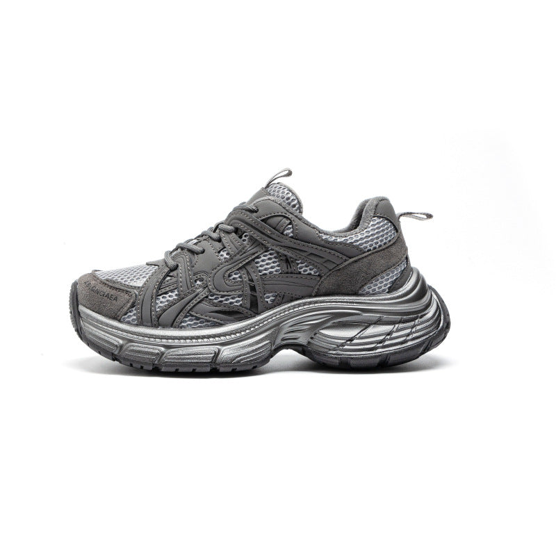 Women's Dad Platform Sports Jogging Pumps Breathable Sneakers