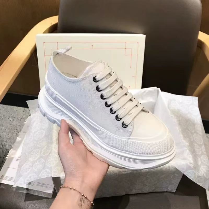 Women's Gao Ding Platform Height Increasing Couple Women's Canvas Shoes
