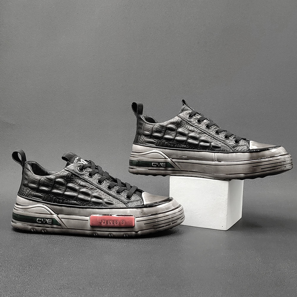 Men's Light Luxury Shower Glue Niche Fashion Sneakers