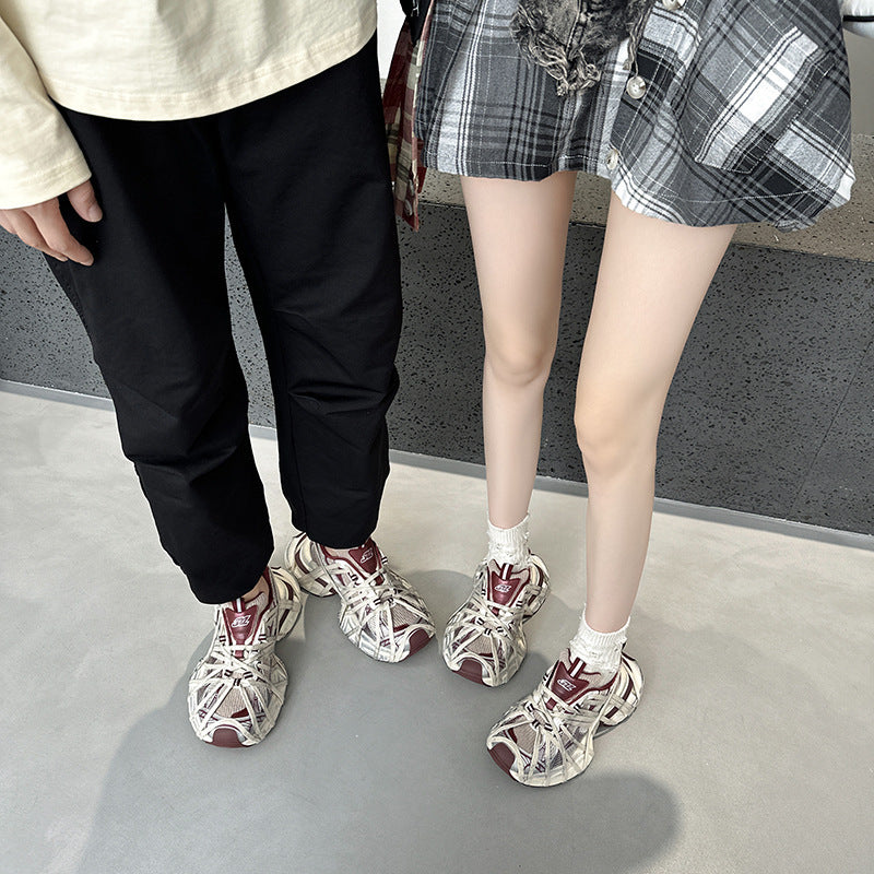 Paris Th Generation Clunky Thick Bottom Sneakers