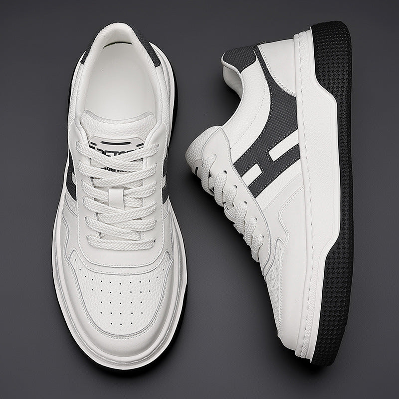 Men's Trendy White Autumn Breathable Comfortable Men's Shoes