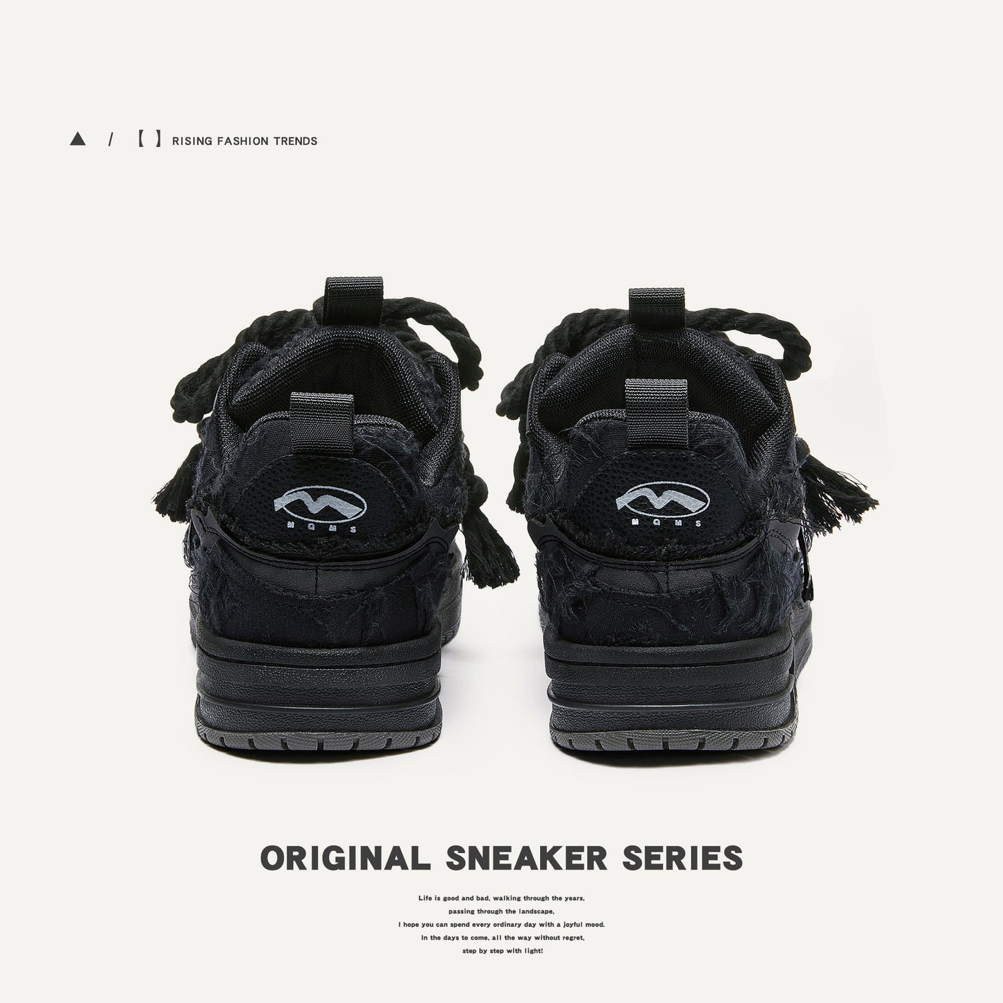 Women's & Men's Airplane Ticket Black Knight Trendy Bread Sneakers