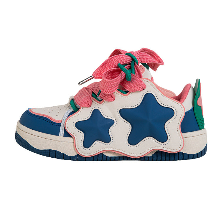 Women's Trendy Oversized Board Dopamine Milk Bread Casual Shoes