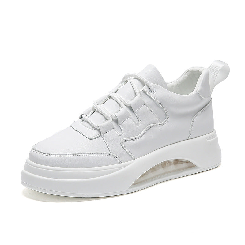 Men's Trendy Fashion White Air Cushion Soft Sneakers