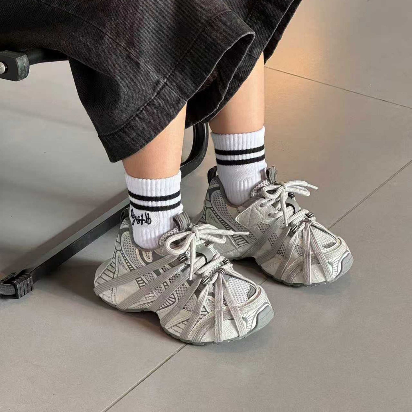 Children's Summer Spider Strap Single Mesh Boys Children's Sports Shoes