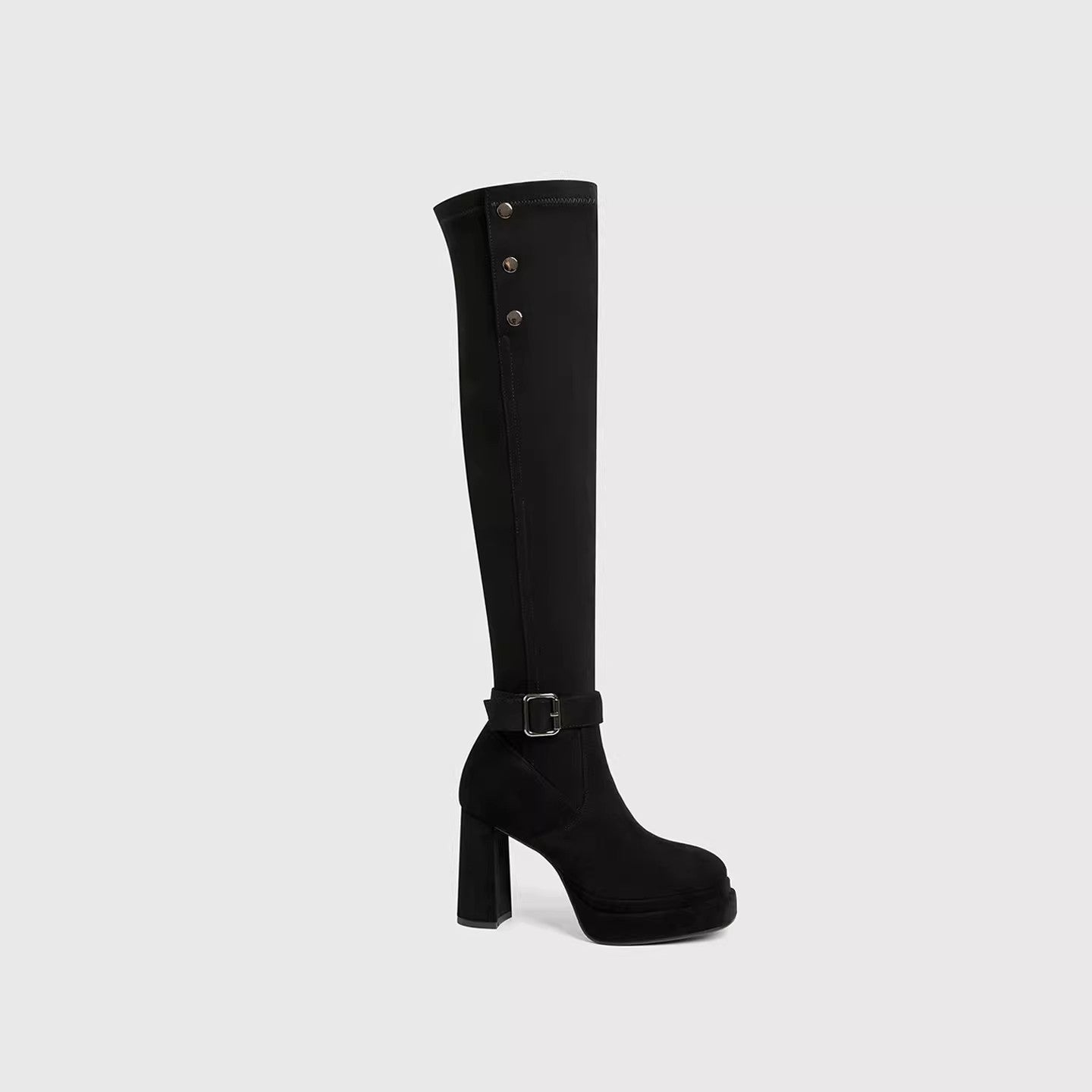 Women's Stretch Korean Drama Female Owner Ancient Early Waterproof Platform Increased Heels
