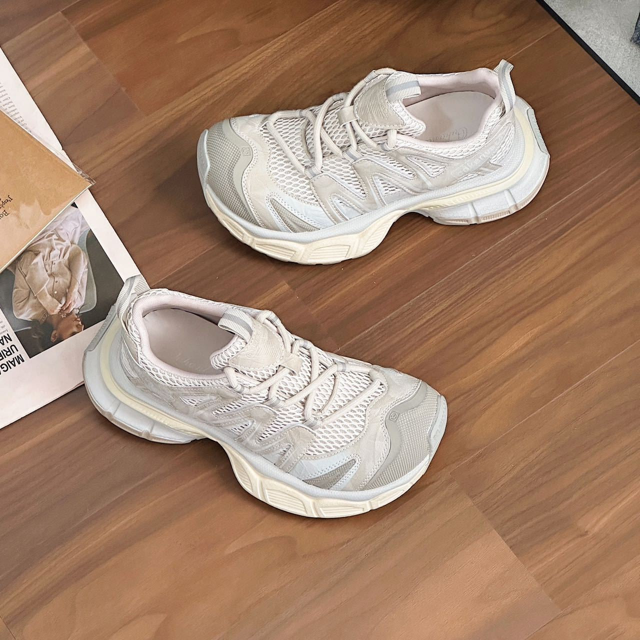 Women's Dad Summer Paris Versatile Outdoor Mesh Women's Sports Shoes