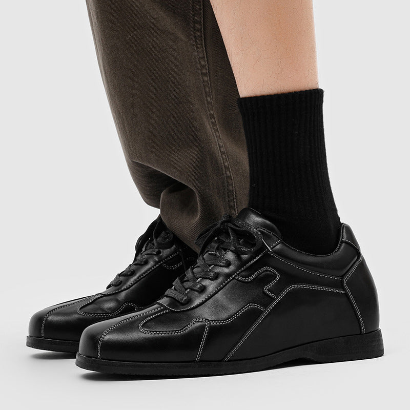 Men's Height Increasing Insole Lace Up Small Men's Shoes