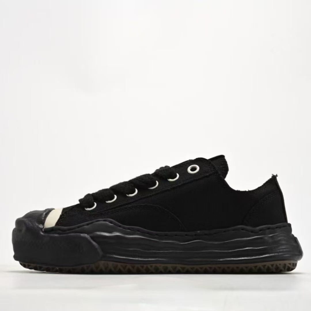 Women's & Men's Dissoed Shawn Lovers Height Increasing Canvas Shoes