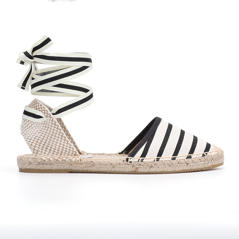 Women's Temperament Breathable Fashion French Minority Summer Outerwear Flat Sandals