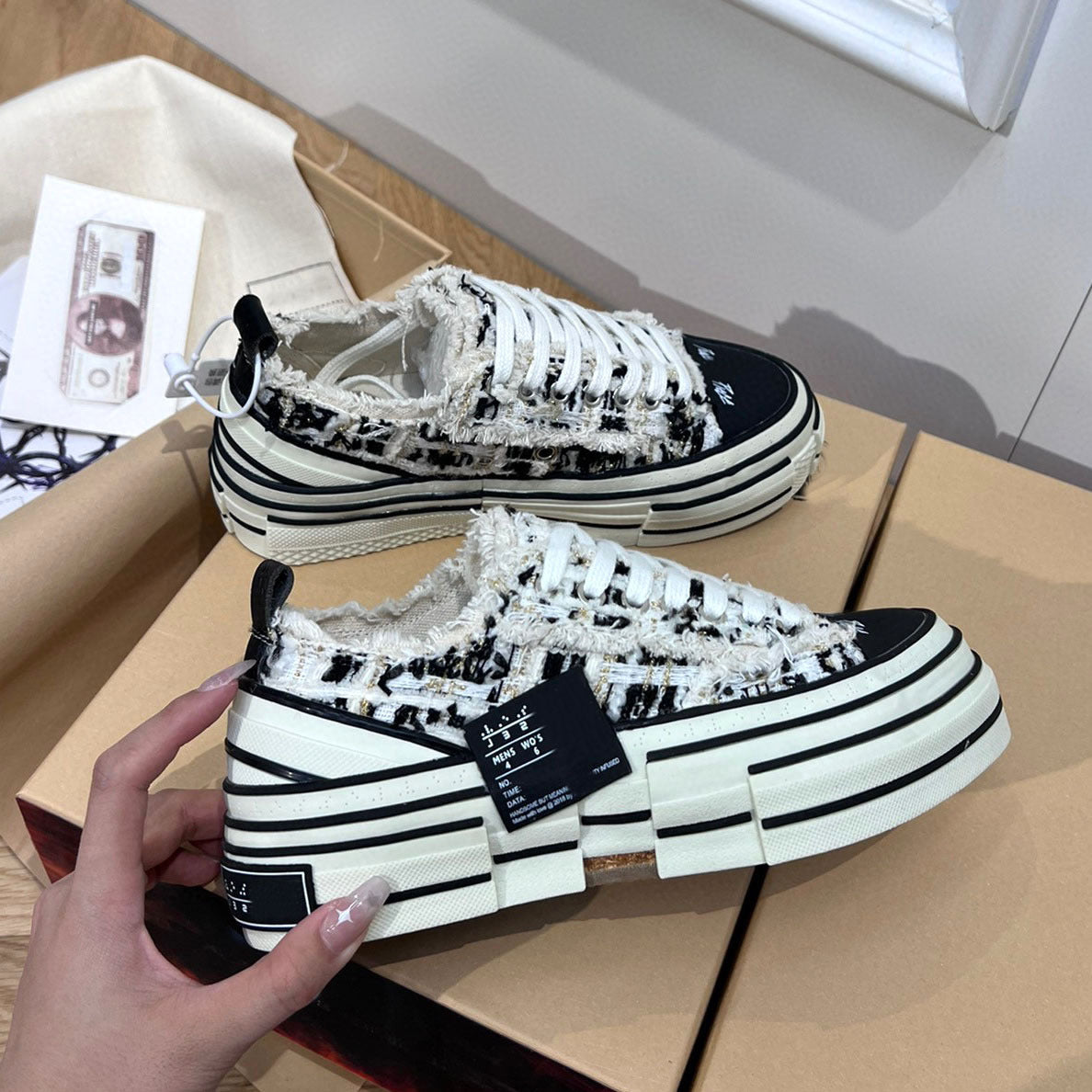 Wu Beggar Summer Platform Lazy Half Women's Canvas Shoes