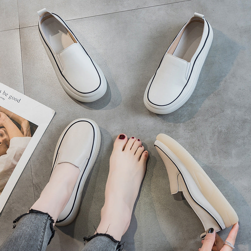 Women's Thick-soled Leisure Muffin Soft Bottom Large Size Women's Casual Shoes