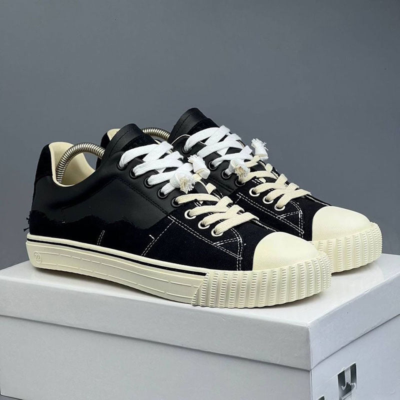 Men's Color Matching Stylish British Fashion Couple Men's Board Shoes