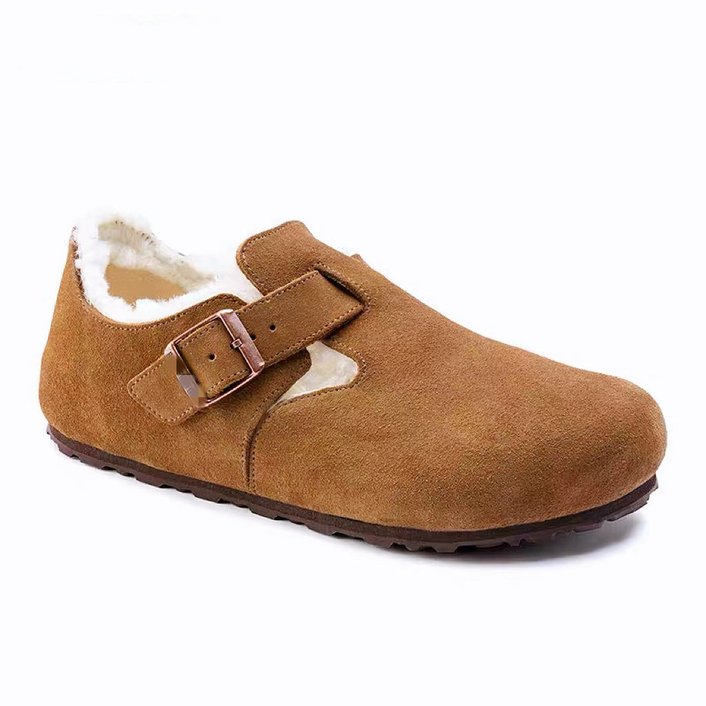 All-inclusive Mulberry Slope Sheepskin Fur Integrated Snow Boots