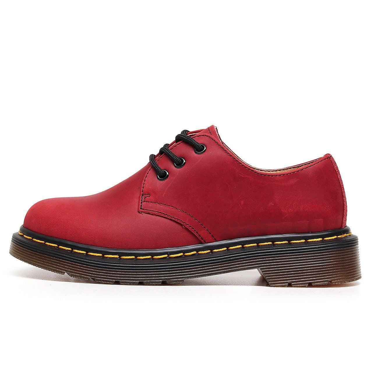 Women's & Men's First Layer Low Top Crazy Horse Brown Boots