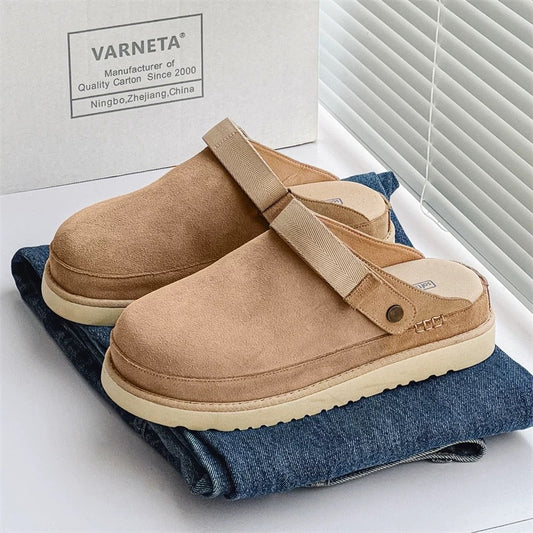 Women's Plus Veet For Warmth Outdoor Cotton Leisure Slippers