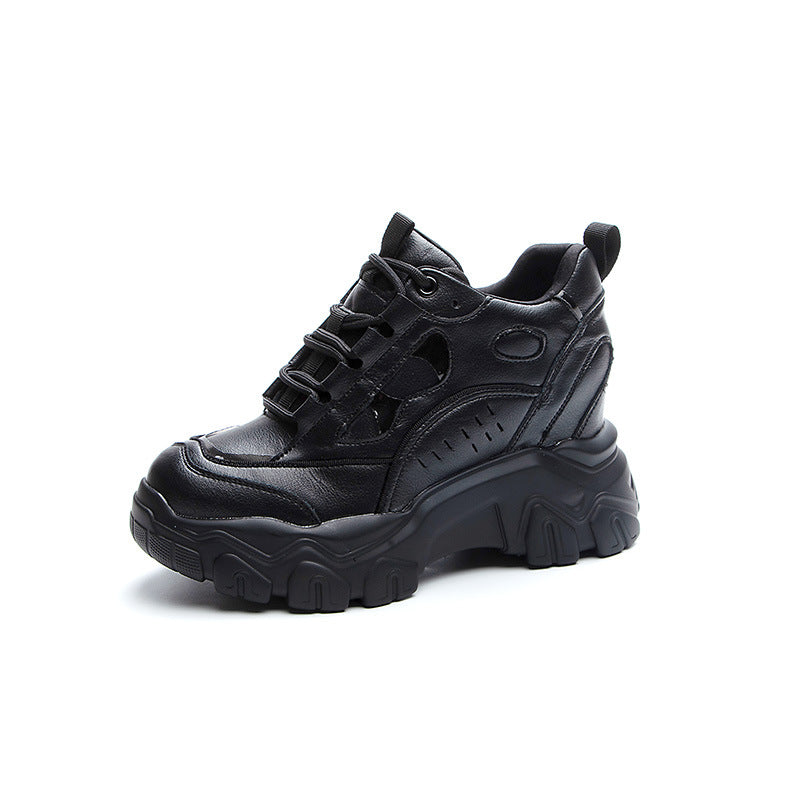 Women's Insole Dad Spring Muffin Thick Bottom Breathable Sneakers