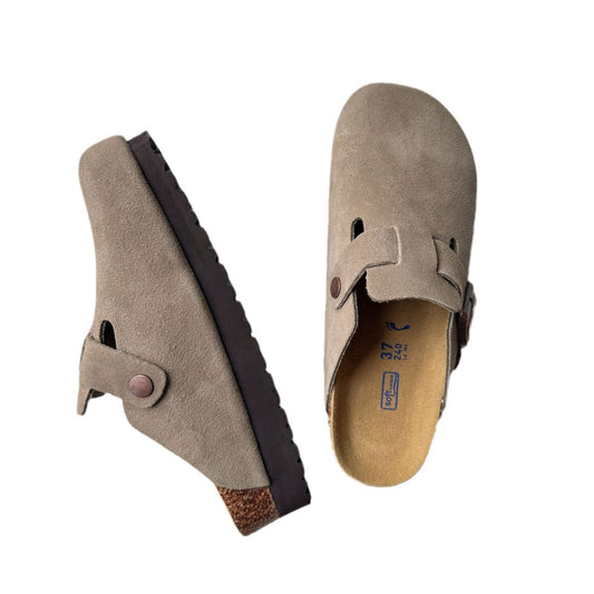 Women's Height Increasing Insole Closed Toe Pure Slippers