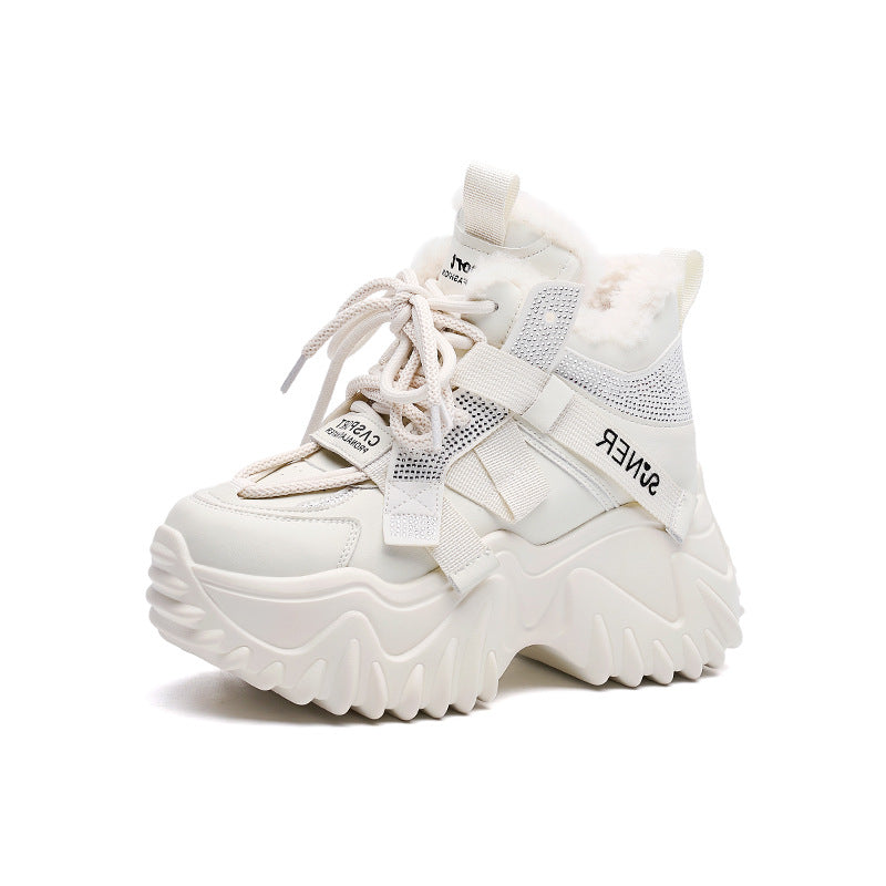 Women's Slugged Bottom Muffin Height Increasing Sports Women's Shoes