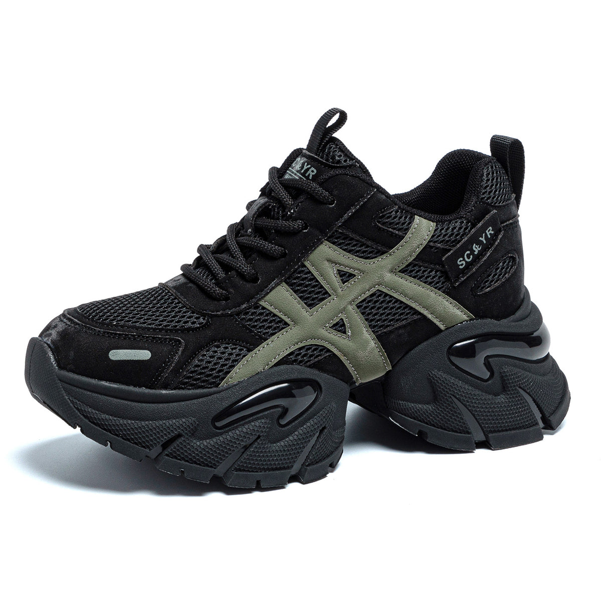 Women's Dad Autumn Subnet Surface Breathable Sports Casual Shoes