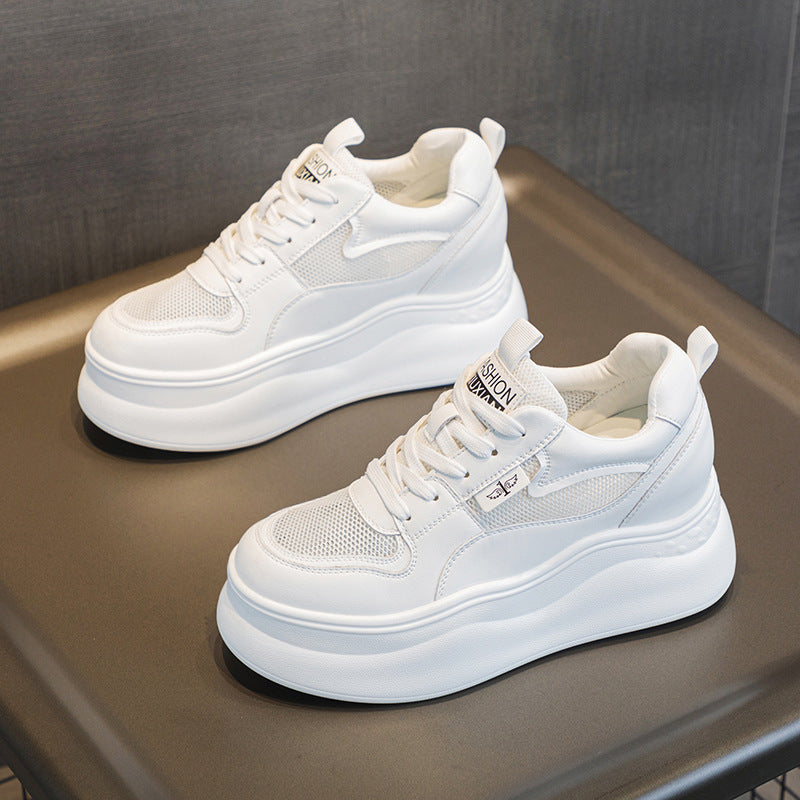 Women's Thick Bottom Inner Height Increasing Small Women's Casual Shoes