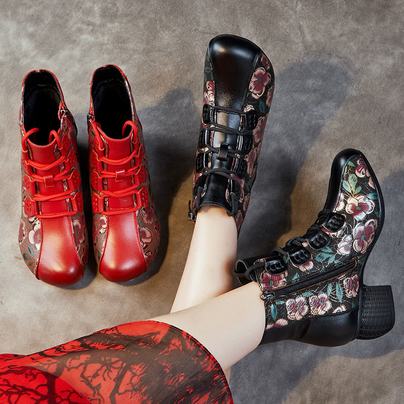 Women's Style Winter Short Chunky Soft Soled Boots