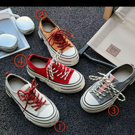 Women's Trendy Fashion Platform Comfortable Breathable Sports Women's Casual Shoes