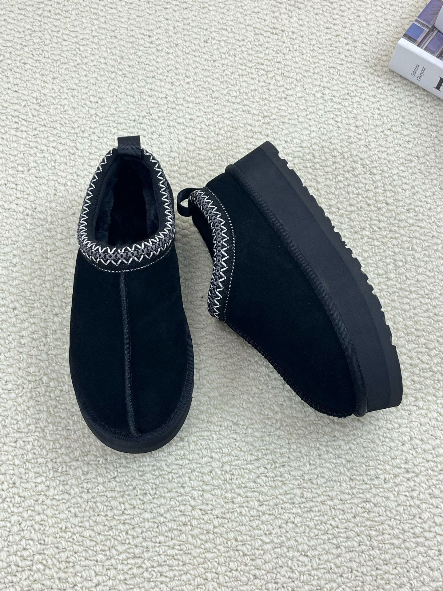 Ankle National Style Height Increasing Plus Women's Snow Boots