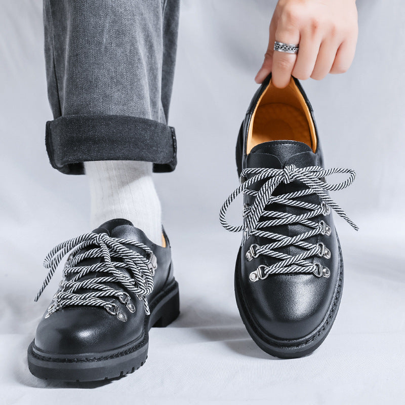 Men's Niche Derby Personalized British Style Autumn Casual Shoes