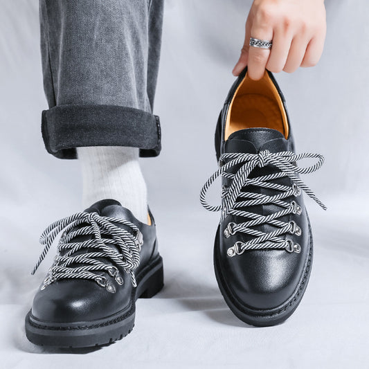 Men's Niche Derby Personalized British Style Autumn Casual Shoes