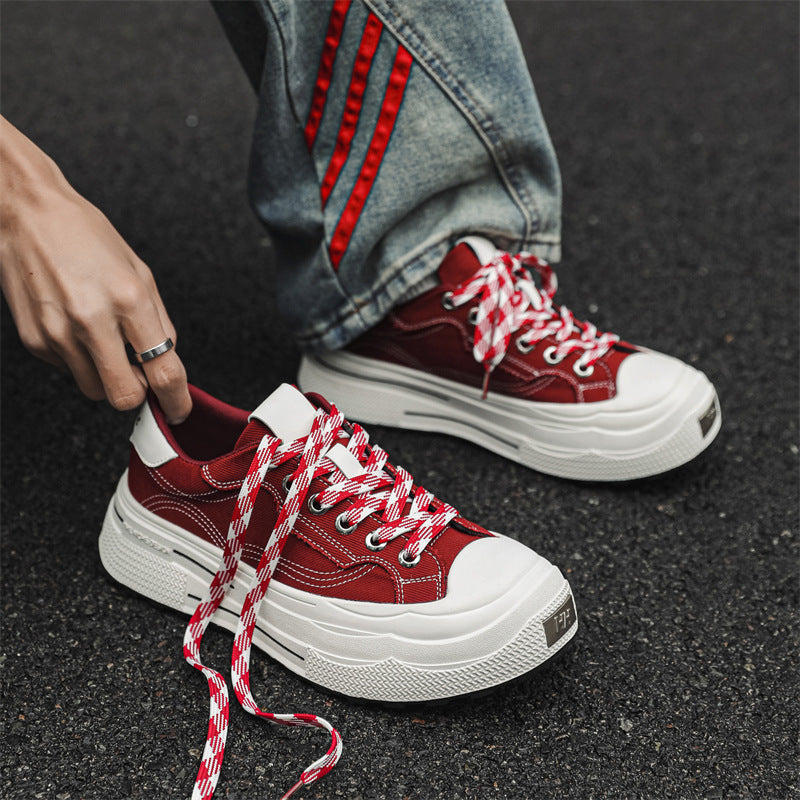 Women's & Men's Versatile Trendy Breathable Platform Retro Couples For Men's Board Shoes