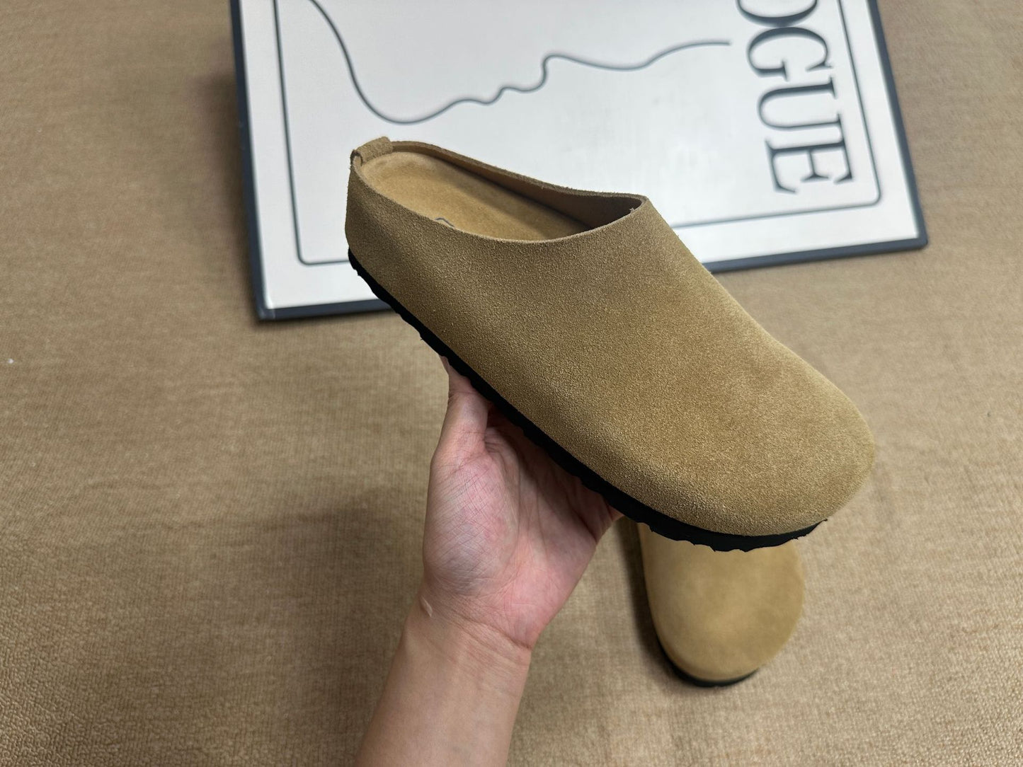 Closed Toe One Pedal Half Lazy Slippers