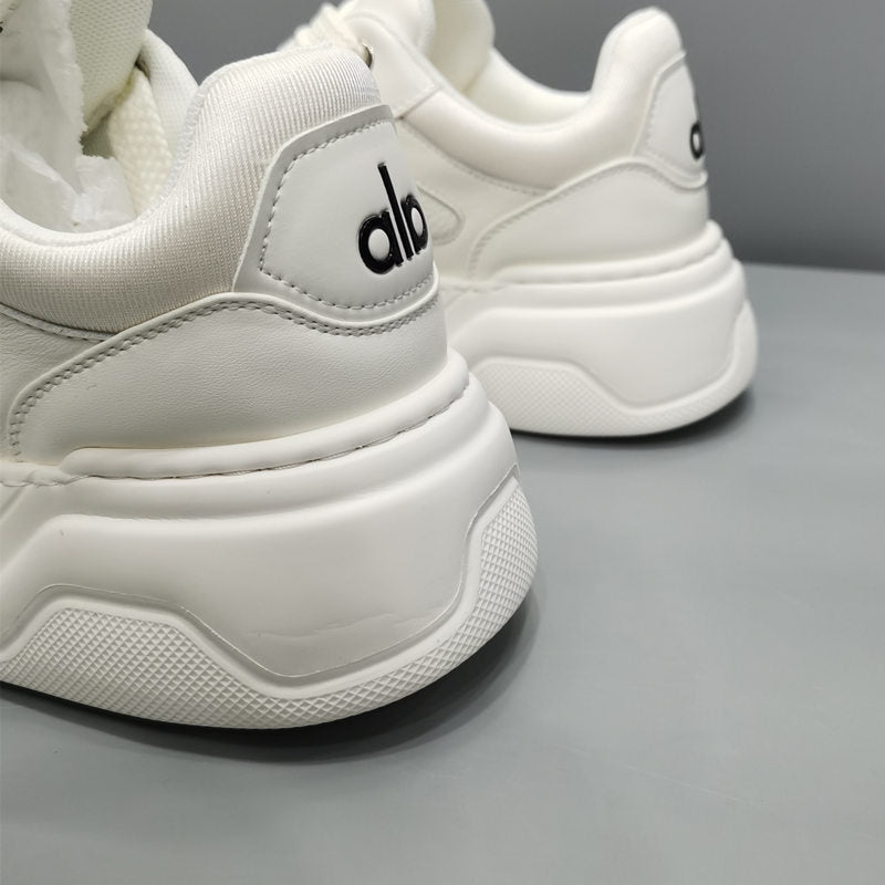 Men's Thick-soled Lightweight Fashion Trendy White Casual Shoes