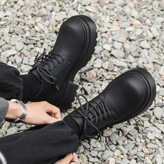 Men's Style Thick Bottom Short Martin Trendy Boots