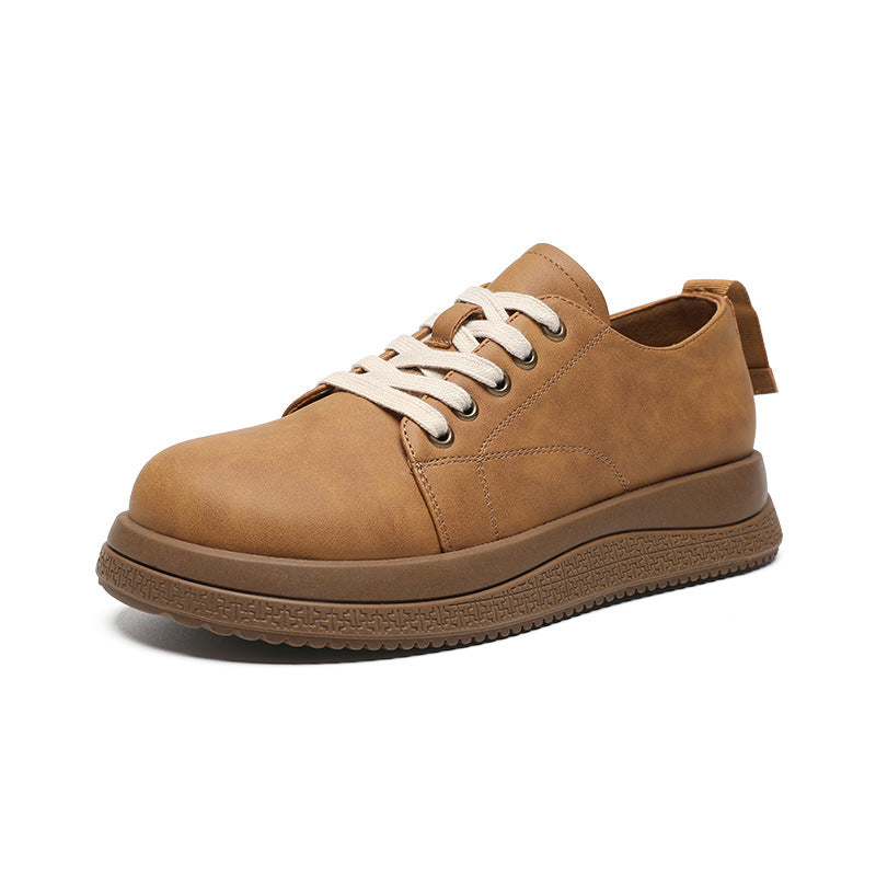 Women's Round Toe Spring British Style Retro Women's Shoes