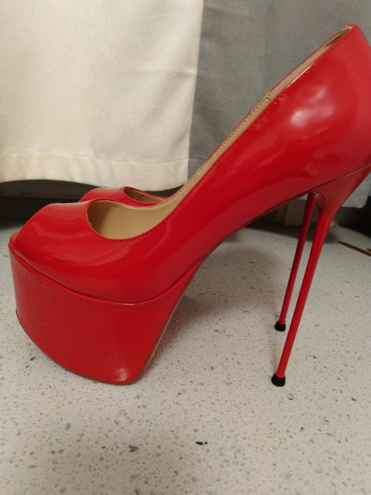 Beautiful Women's Personalized High Pumps Fashionable Women's Fashion Shoes