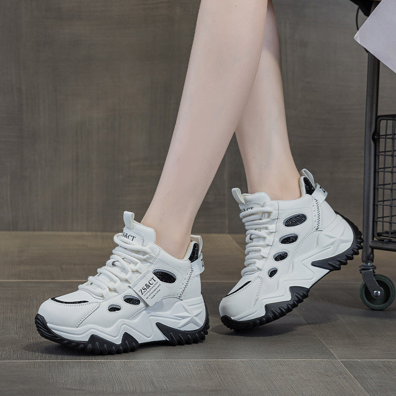 Genuine Muffin Spring Height Increasing Fashion Casual Shoes